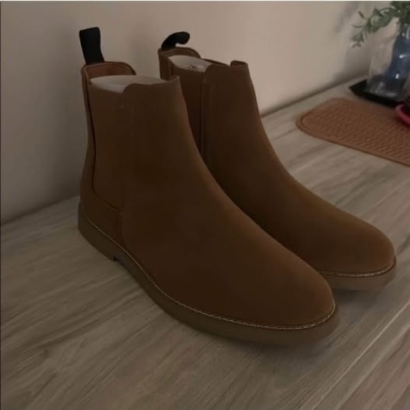 Mens Marshon Tan Chelsea Boots - Picture 4 of 6